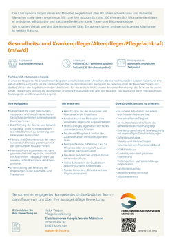 Stellenangebot als Download
